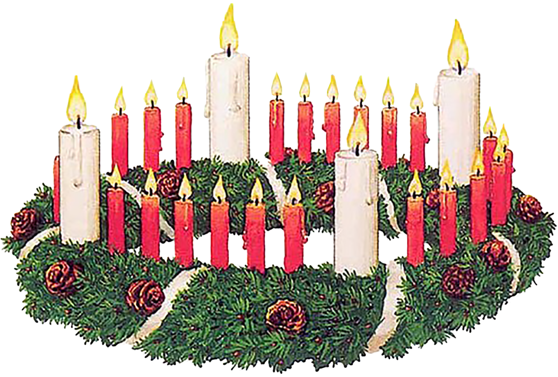 Advent wreath designed by Wichern